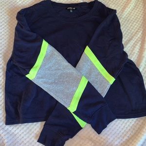 Cropped Sweater (Varsity Style)